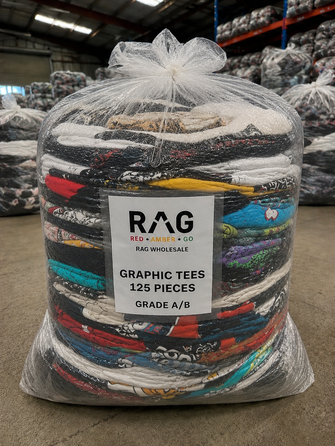 Graphic Tees - 125 piece - Grade A/B