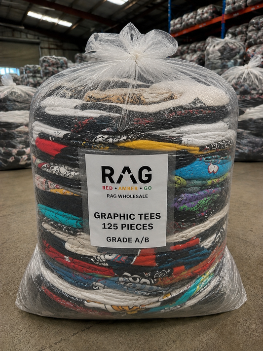 Graphic Tees - 125 piece - Grade A/B